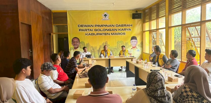 Golkar Maros Matangkan Persiapan Musda XI, Pemilihan Ketua Dijadwalkan 1 November