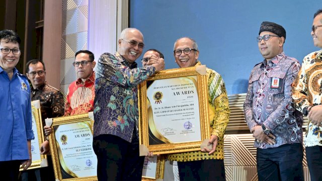PWI Daulat IAS sebagai Tokoh Peduli Wartawan dan Pendorong Kemajuan Organisasi