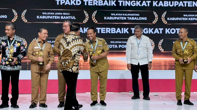 Sulsel Raih TPAKD Award 2026, Penyaluran KUR Tembus Rp14,65 Triliun