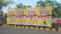 Jelang Pelantikan Golkar Sulsel, Bendera dan Baliho Bahlil-IAS Hiasi Jalanan Makassar