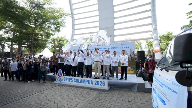 Munafri Hadiri Peluncuran GPIPS Sulampua 2026, Makassar Perkuat Peran sebagai Simpul Logistik Pangan