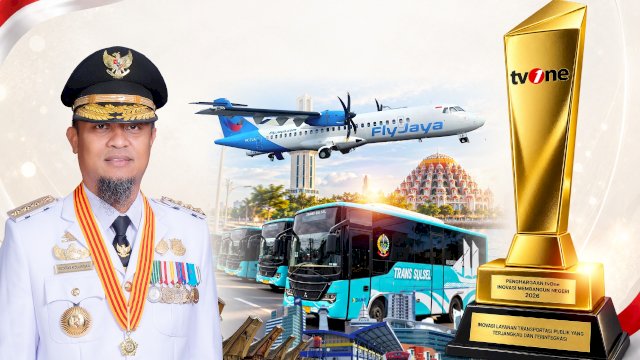 Sulsel Raih Penghargaan Inovasi Membangun Negeri 2026, Transportasi Publik Jadi Sorotan