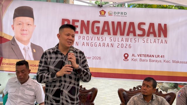 Edwar Wijaya Horas Serap Aspirasi Warga Bara-Baraya, Jalan Rusak hingga Drainase Jadi Sorotan