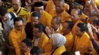 Bahlil Lahadalia Tiba di Lokasi Musda XI Golkar Sulsel, Langsung Gelar Pertemuan Tertutup dengan Dewan Senior