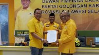 Patarai Amir Pimpin Panitia Pelantikan Pengurus Golkar Sulsel, 24 Oktober Jadi Momentum Konsolidasi