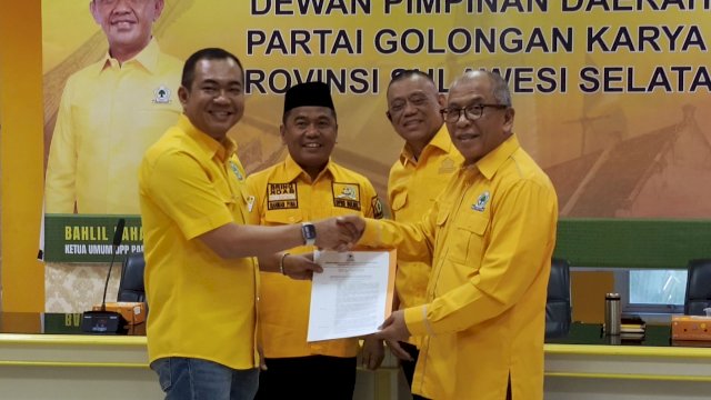 Golkar Sulsel Tunjuk Patarai dan Irwandi Burhan sebagai Plt Ketua Maros-Bone, Musda Disiapkan