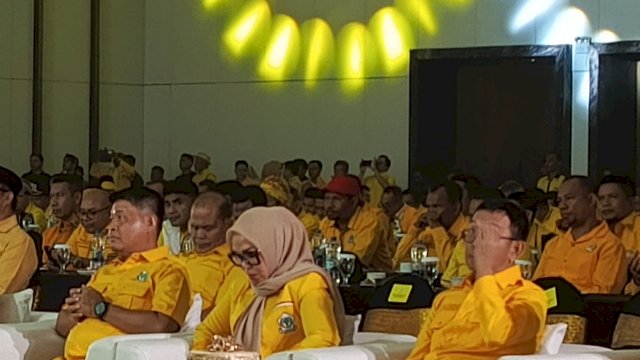 Dikabarkan Bakal Hijrah ke Gerindra, Bupati Barru dan Soppeng Hadiri Bimtek Golkar di Makassar