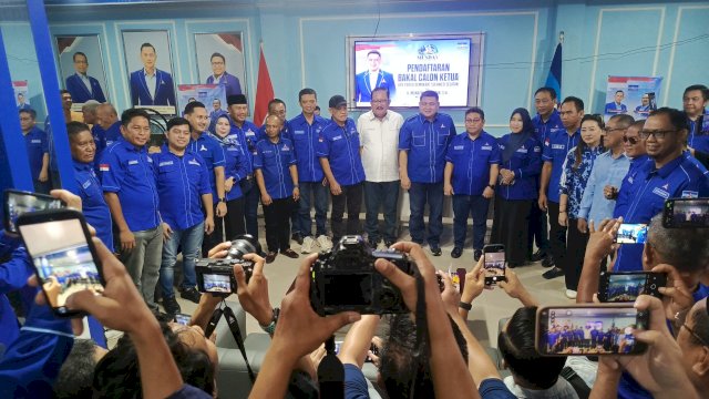 Munafri Arifuddin Resmi Mendaftar Ketua Demokrat Sulsel, DPP Pegang Kunci Penetapan
