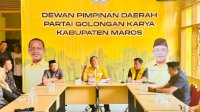 Jadi Plt Ketua Golkar Maros, Andi Patarai Langsung Konsolidasi hingga Pincam