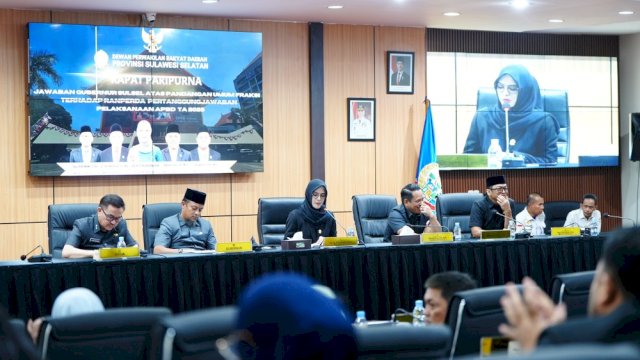 Gubernur Sulsel Tegaskan Perbaikan Tata Kelola APBD, DPRD Sepakat Lanjutkan Pembahasan