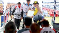 Porsenijar PGRI Sulsel 2026 Dibuka, Bupati Barru Turun Langsung Pimpin Defile Kontingen