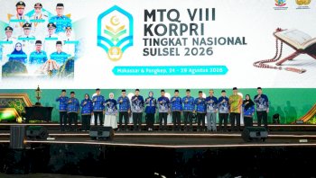MTQ VIII KORPRI Nasional 2026 Resmi Dibuka Menag, Gubernur Sulsel Sambut Kafilah se-Indonesia