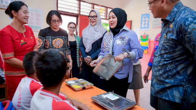 Tinjau MBG dan Tablet Tambah Darah, Fatmawati Tekankan Cegah Stunting dari Hulu