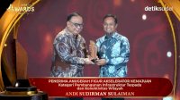 Andi Sudirman Raih detiktimur Awards, MYP 1.400 Kilometer Jalan Jadi Penopang Konektivitas Sulsel