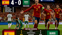 Spanyol Unggul Sementara Dari Arab Saudi 4-0