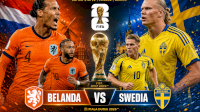 Belanda Pecundangi Swedia 5-1 di Putaran Kedua Group F