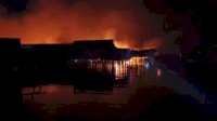 Kebakaran Hebat Landa Permukiman Padat di Tallo, 56 Rumah Hangus dan 309 Warga Kehilangan Tempat Tinggal
