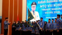 Lepas Kafilah MTQ KORPRI, Jufri Rahman Tekankan ASN Sulsel Harus Berakhlak dan Berintegritas